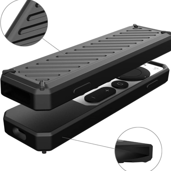 NEW🔥2021 Remote Case For Apple Siri Remote(2nd Gen)Protected Anti-Slip Durable - Picture 2 of 7